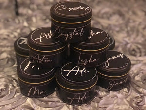 Personalized Candles